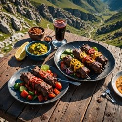 Şiş Kebap – türkische Fleischspieße vom Grill