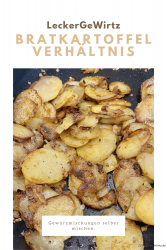 Bratkartoffelverhältnis – LeckerGeWirtz Mischung