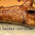 Gans aus dem Ofen