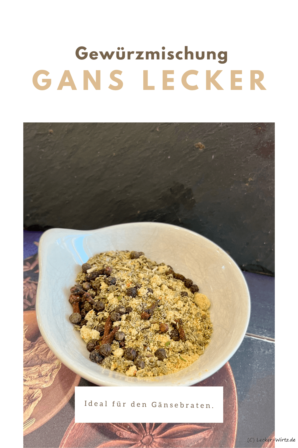 Gans lecker Gewürzmischung