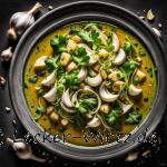 Vinaigrette à l’ail et coriandre