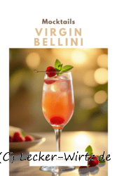 Virgin Bellini Mocktail