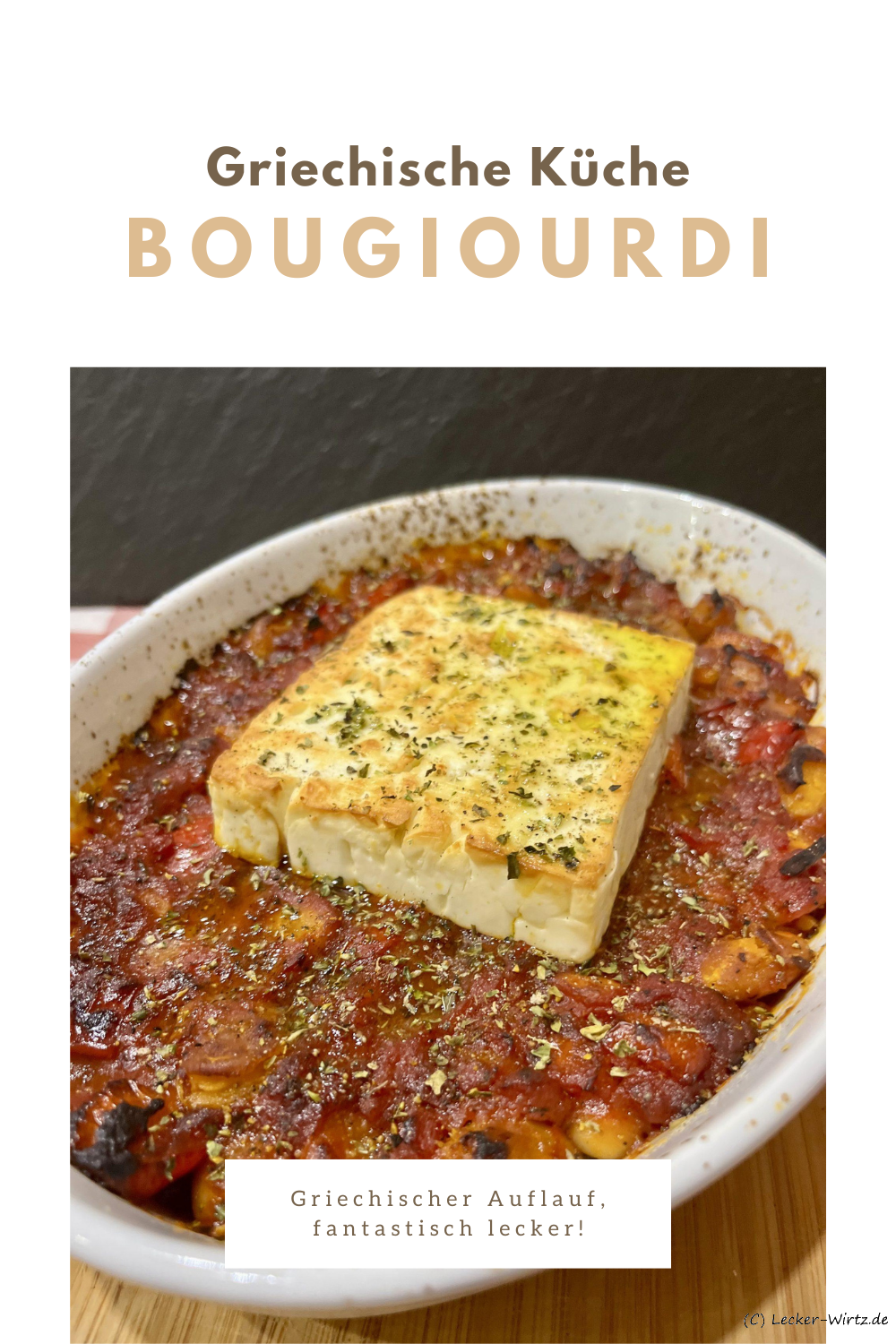 Bougiourdi – griechischer Auflauf