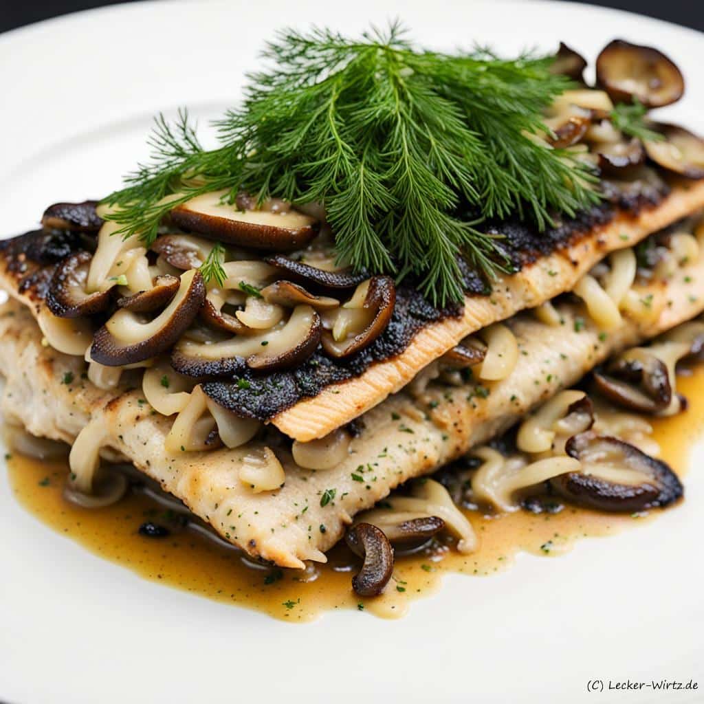 Forelle mit Pilzfüllung Forelle mit Pilzfüllung