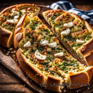 Griechisches Knoblauchbrot