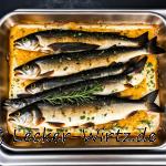 Lachsforelle aus dem Ofen