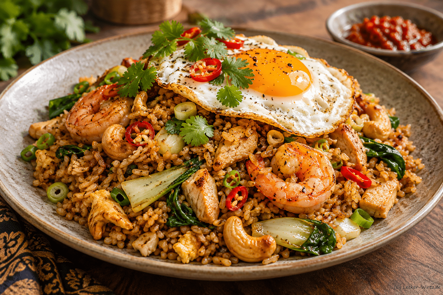 Nasi Goreng – traditionelles Rezept aus Indonesien