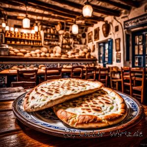 Pita Brot - griechisches Fladenbrot