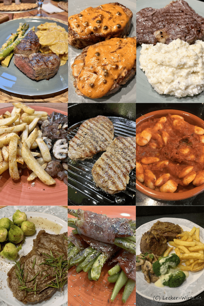 Beilagen zum Steak