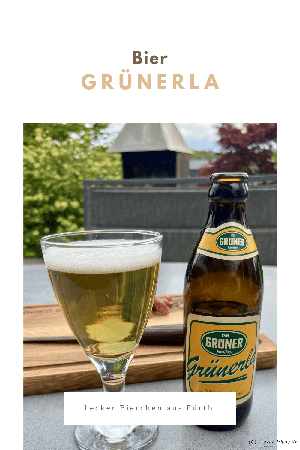 Grünerla – ein Helles von der Brauerei Grüner aus Fürth