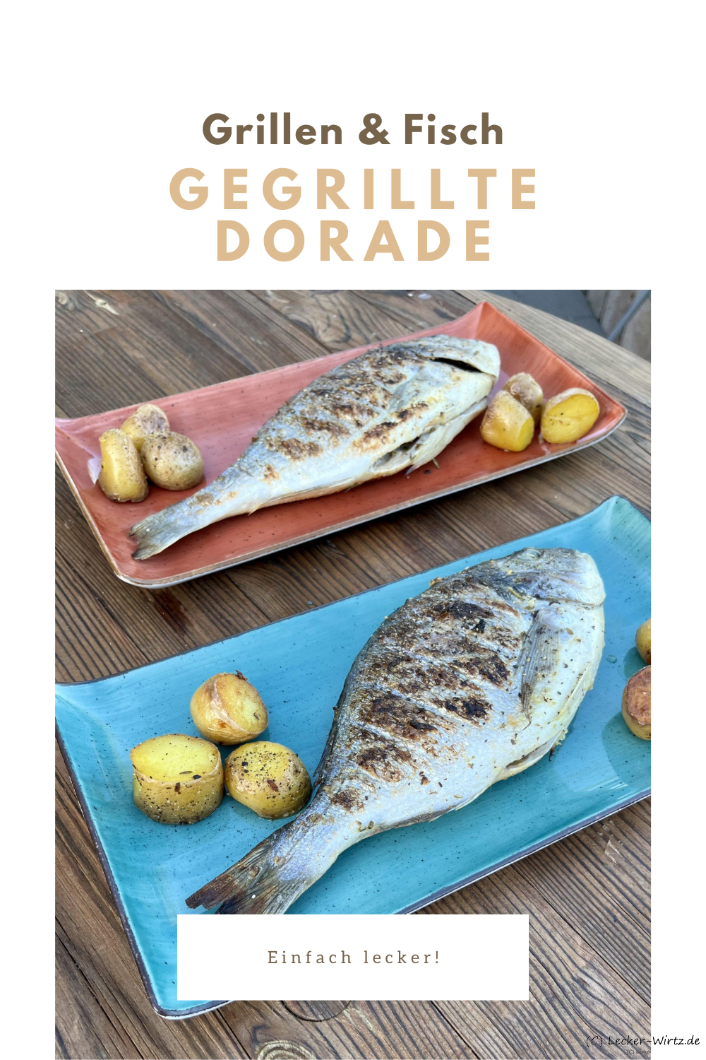 Gegrillte Dorade