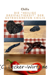 Die „heilige Dreifaltigkeit“ der getrockneten Chilis