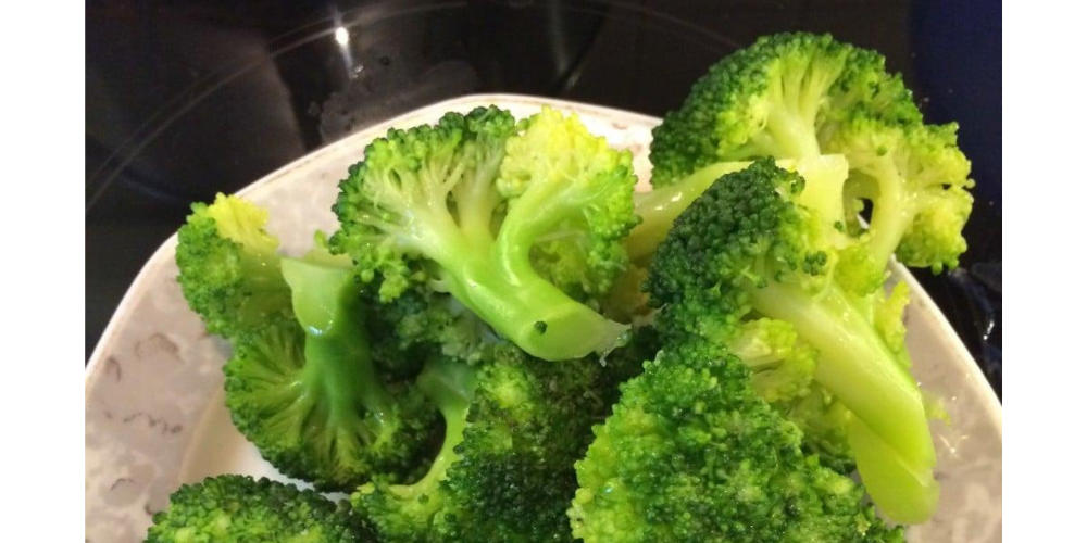 Brokkoli knackig und grün gekocht