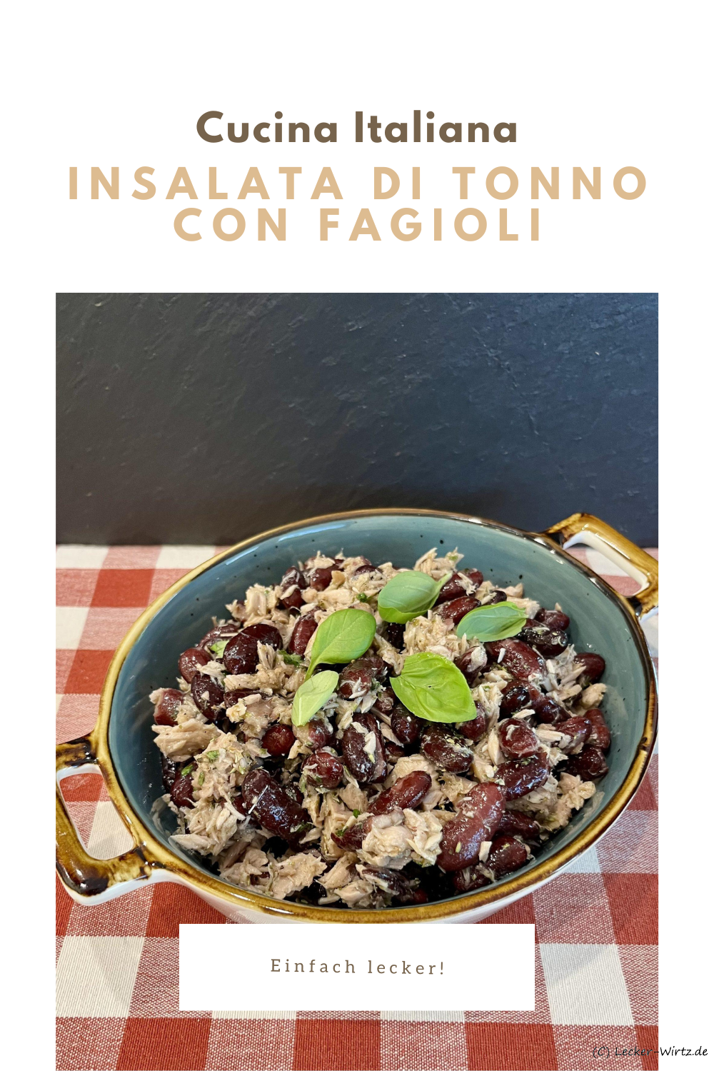 Insalata di tonno con fagioli