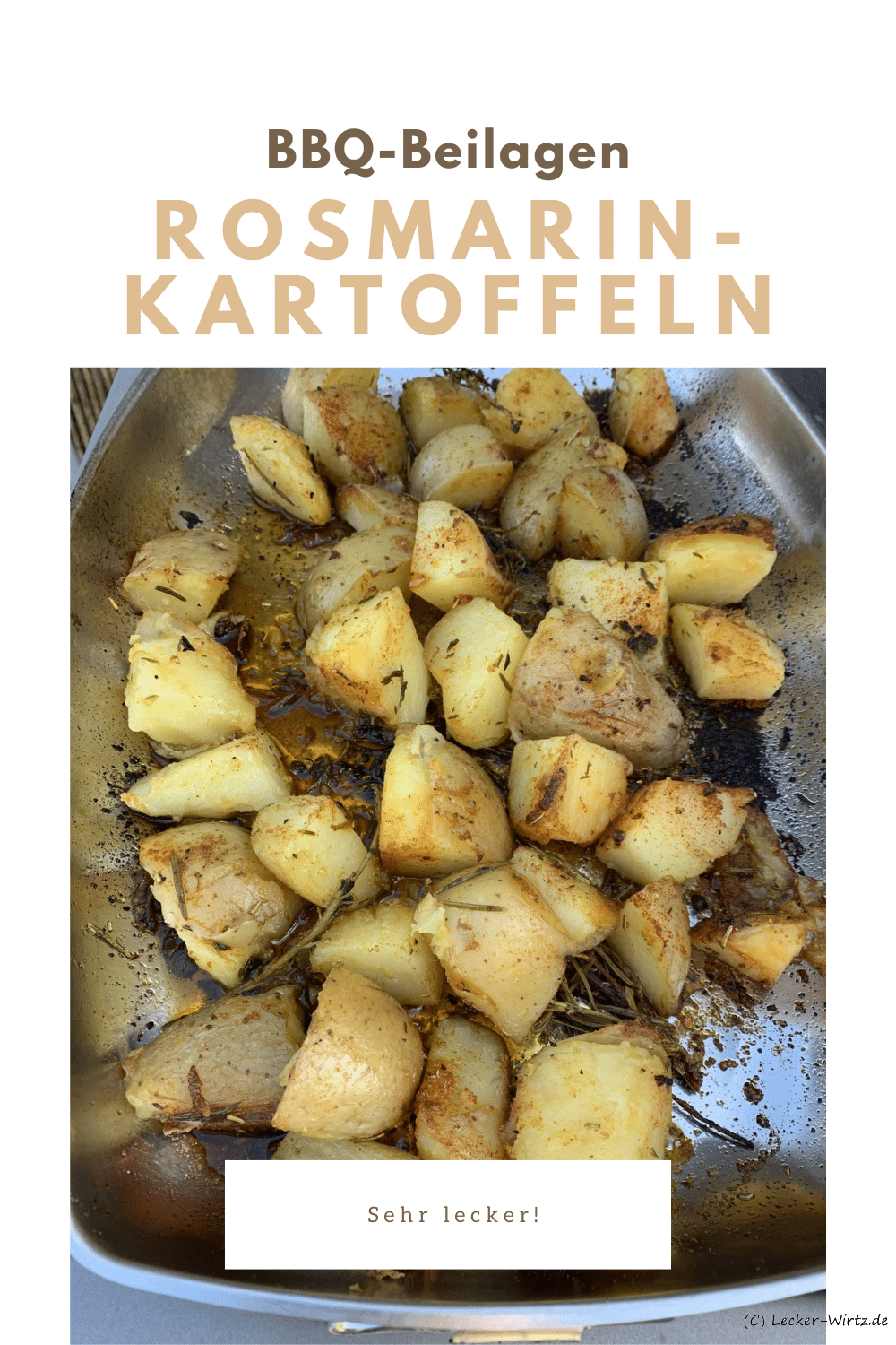 Rosmarinkartoffeln, sehr lecker!
