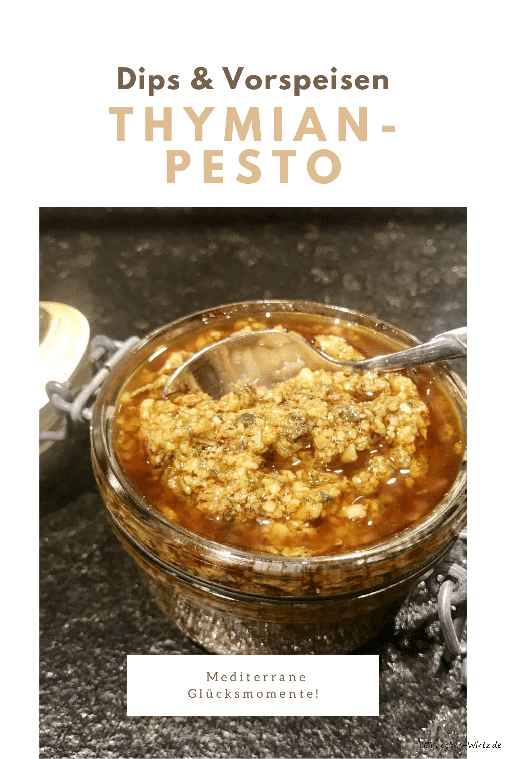 Thymian-Pesto - mediterrane Glücksmomente