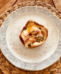 Bacon-Egg-Muffin – very tasty