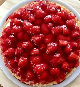Erdbeerkuchen