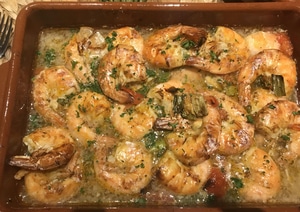 Scampi al forno