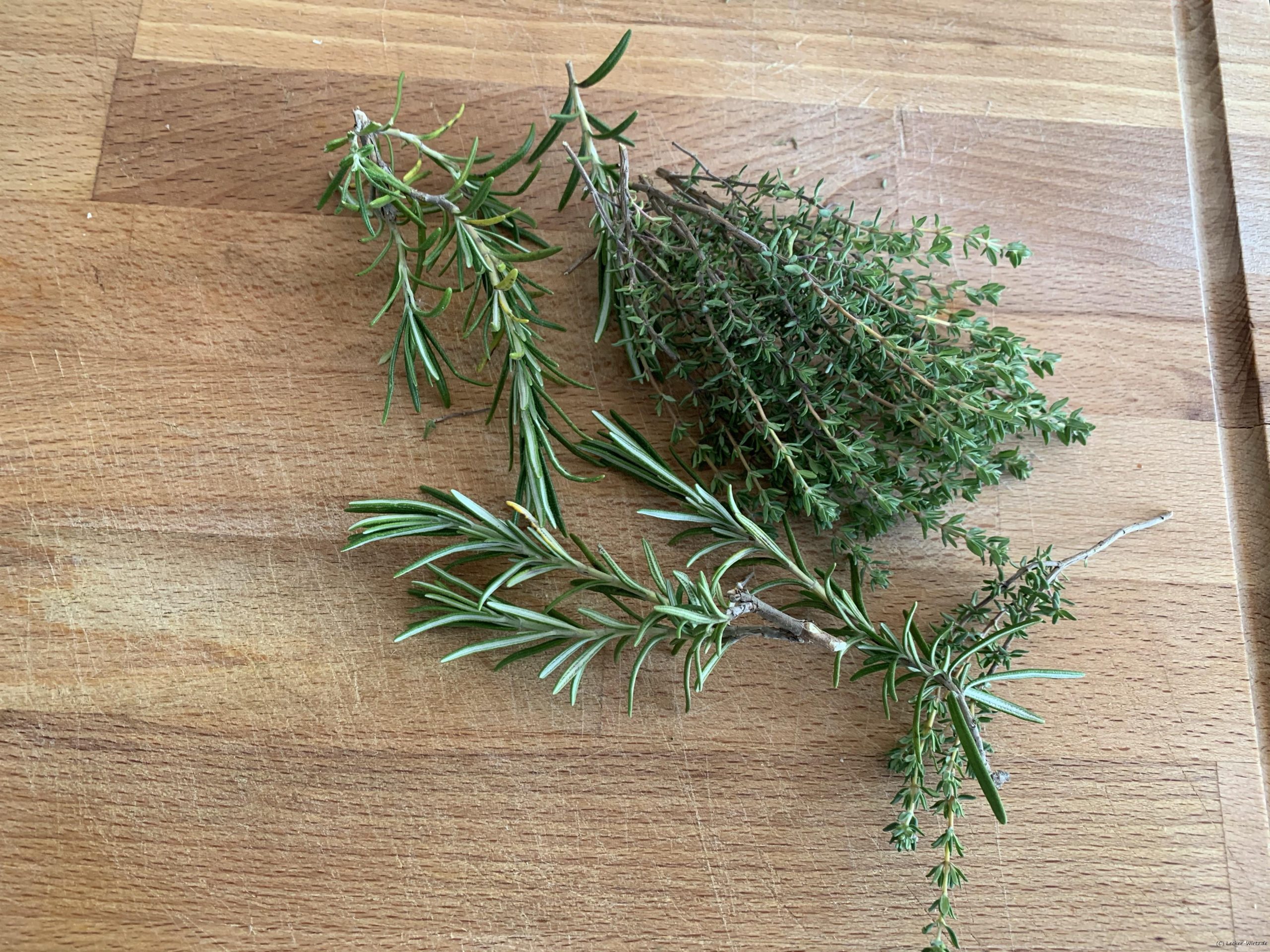 Rosmarin und Thymian