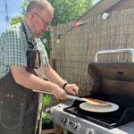 Pizza vom Gasgrill
