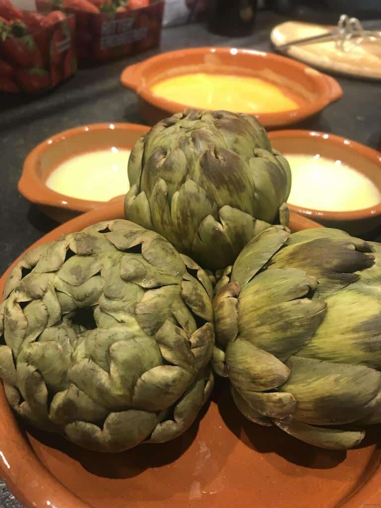 Artischocken frisch gekocht