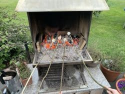 Marshmallows am Lagerfeuer