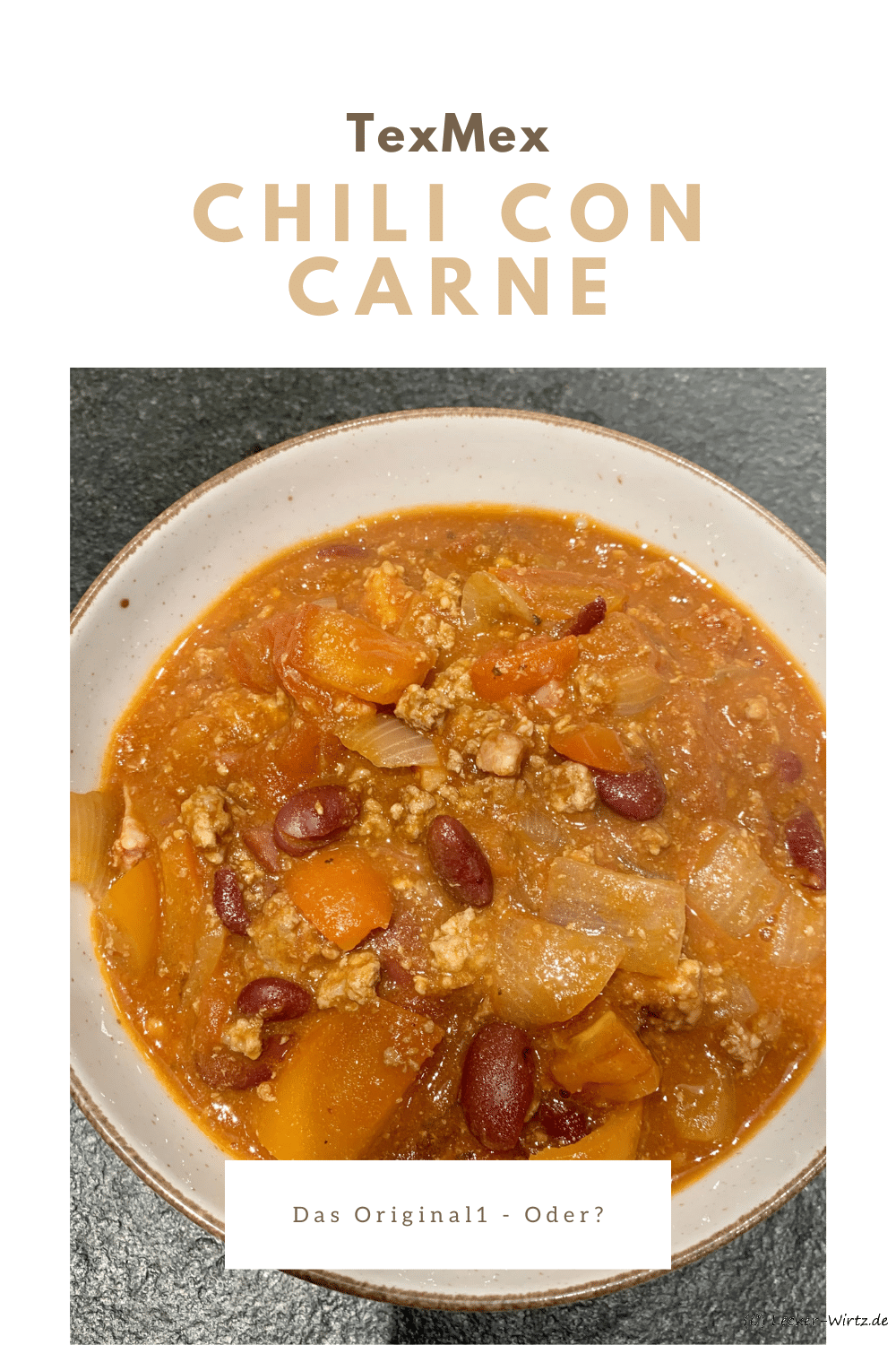 Chili con carne – das Original?