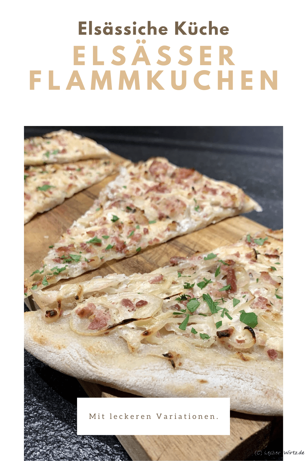 Elsässer Flammkuchen