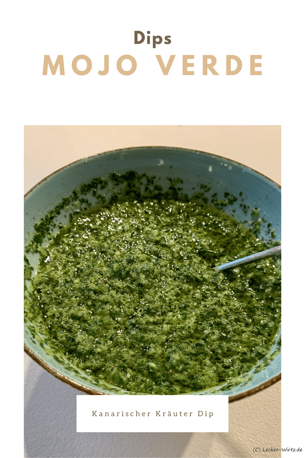 Mojo verde – kanarischer Kräuter Dip
