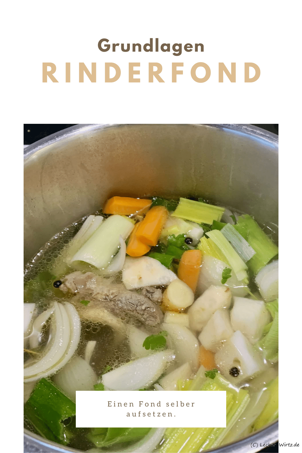 Rinderfond, Rinderbrühe, Fleischbrühe