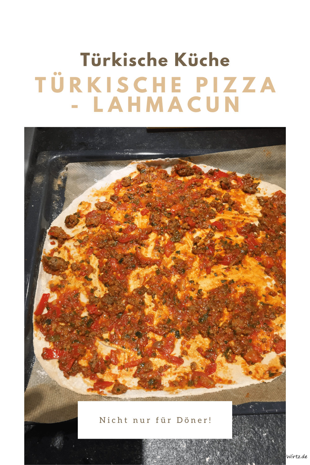Türkische Pizza – Lahmacun