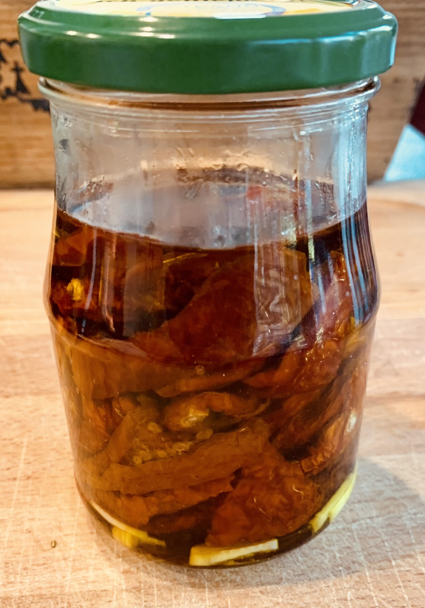 Tomates secos en escabeche