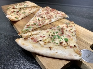 Elsässer Flammkuchen