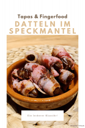 Datteln im Speckmantel