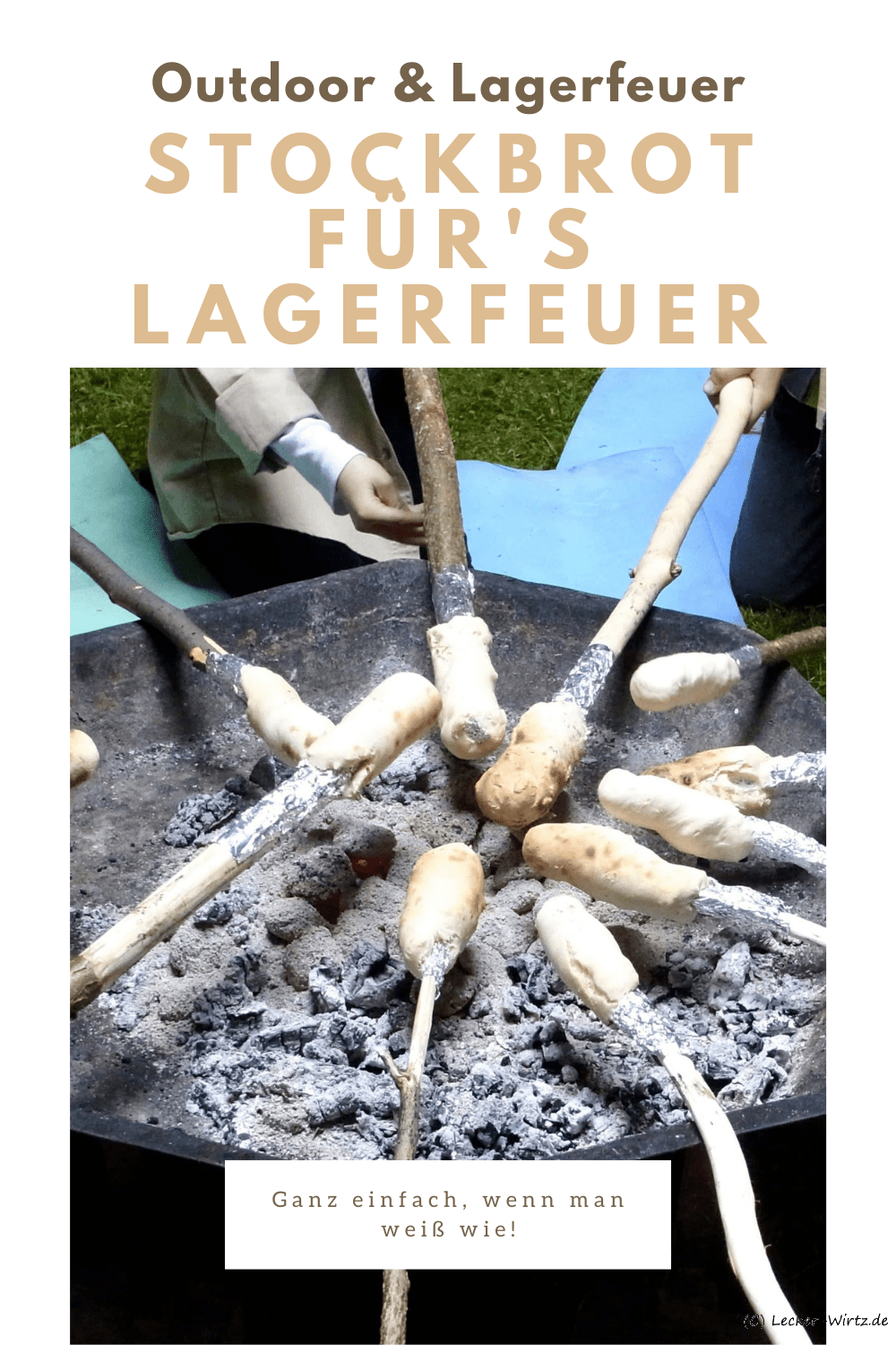 Stockbrot für's Lagerfeuer
