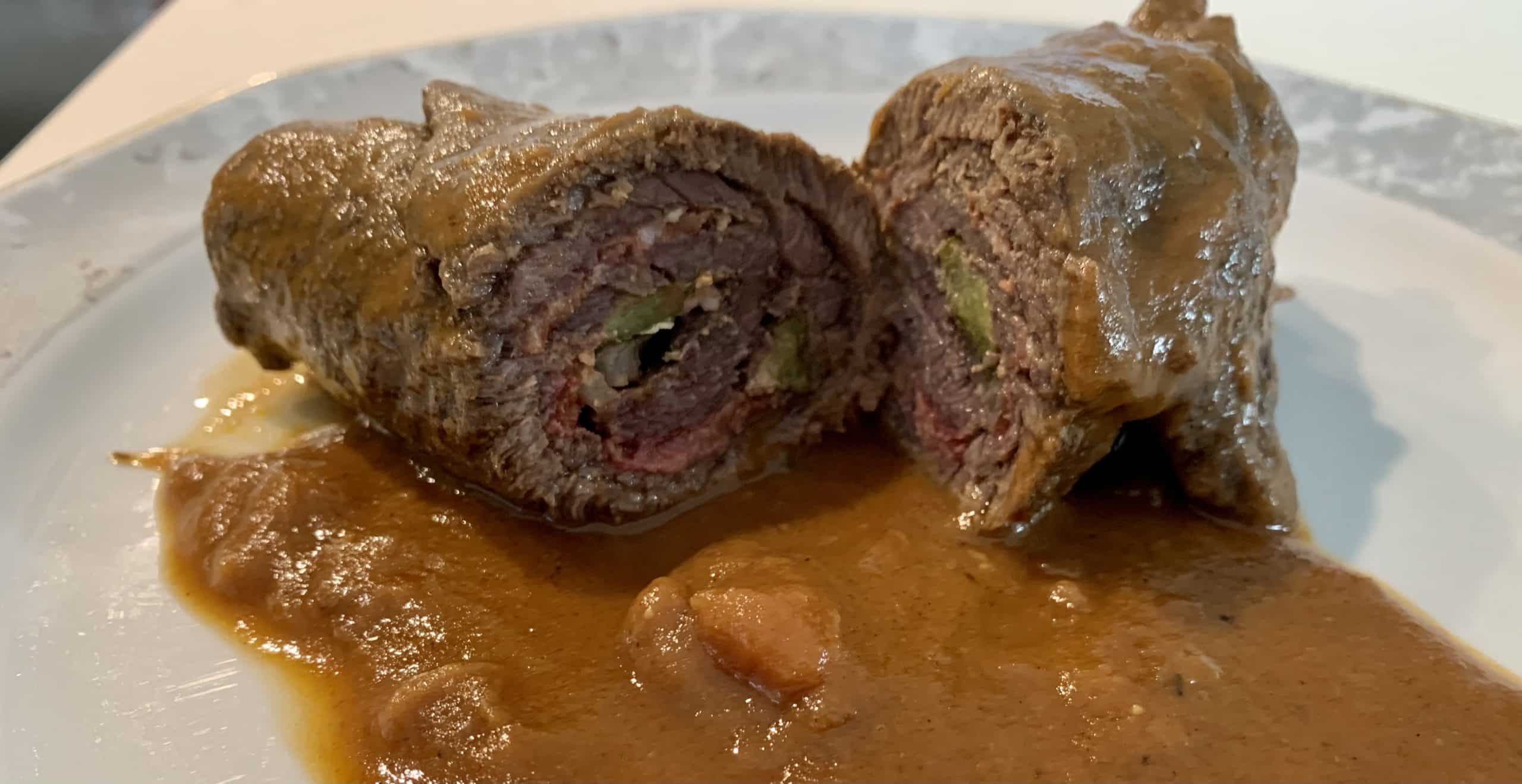 Rinderrouladen, die Füllung macht den Unterschied. Rinderrouladen, die Füllung macht den Unterschied.