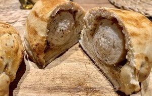 Weißwurst im Laugenmantel
