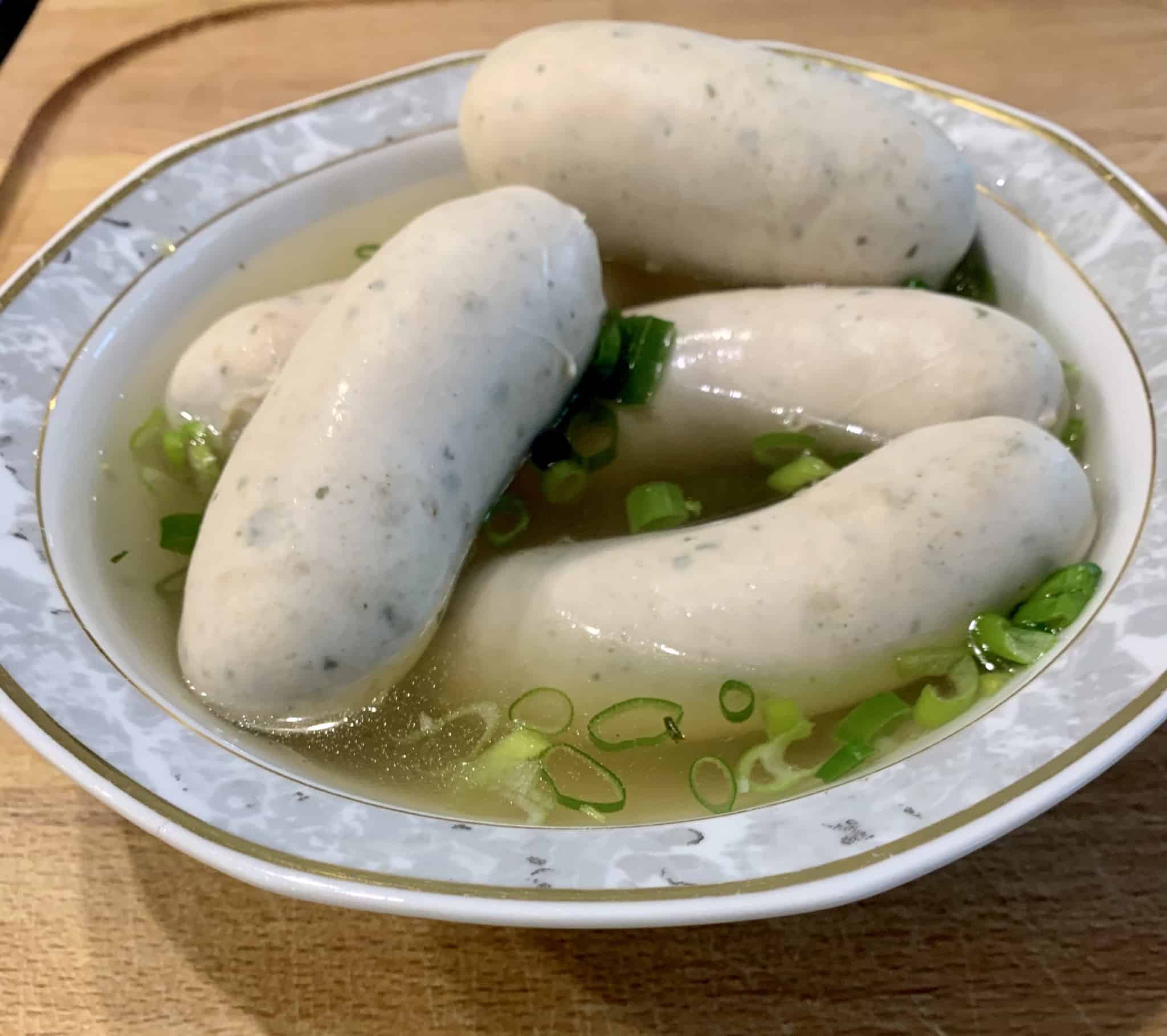 Vegetarische Weißwurst - Rezept