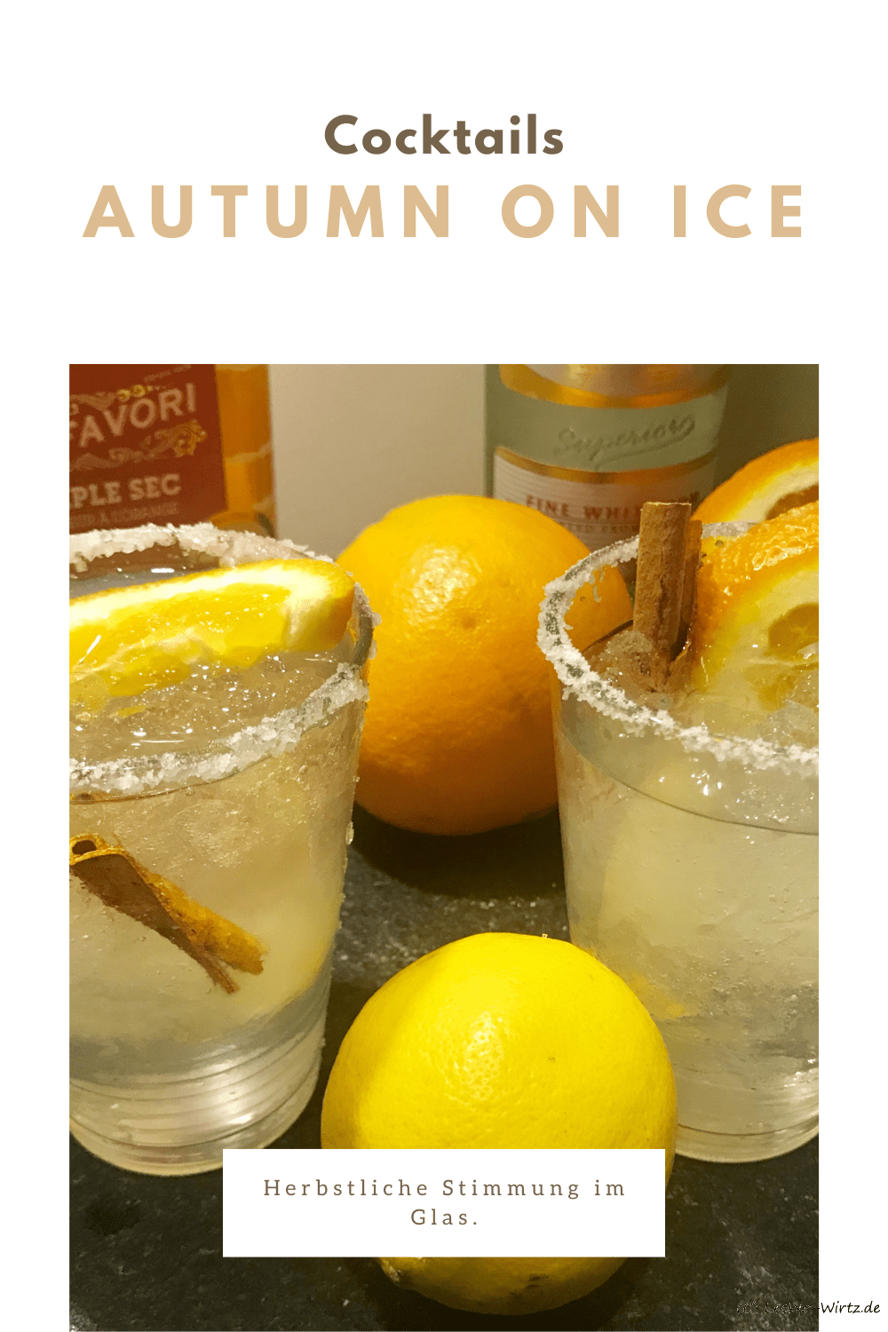 Autumn on Ice Cocktail
