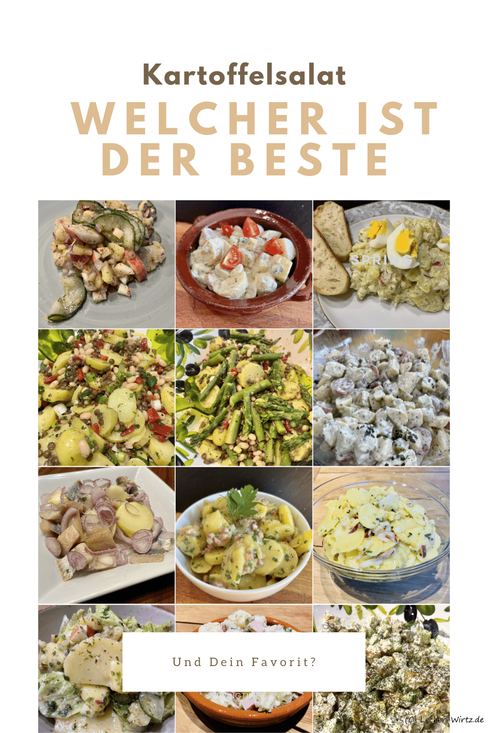Kartoffelsalat - Welcher ist der Beste