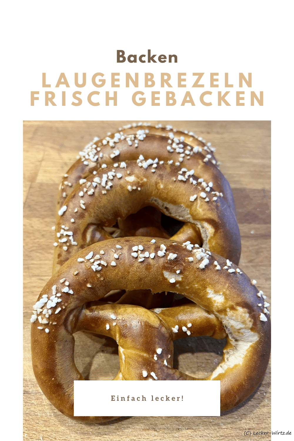 Laugenbrezeln frisch gebacken