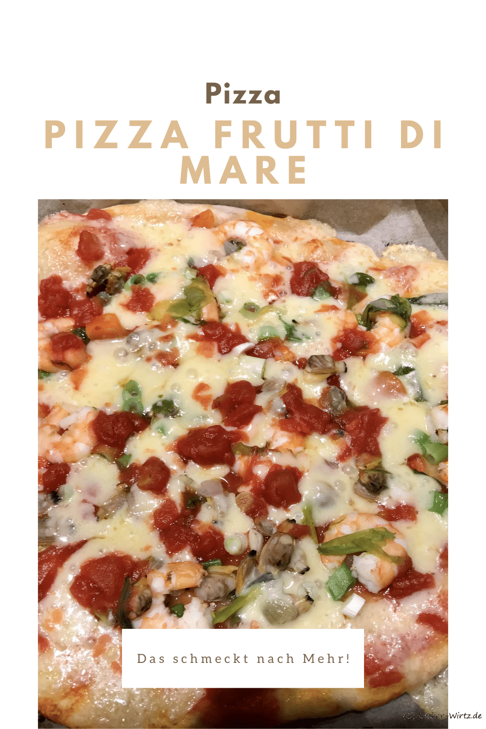 Pizza Frutti di Mare