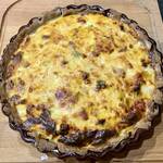 Quiche Lorraîne mit Porree