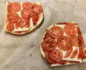 Sauce, Käse, Tomaten