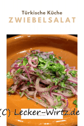 Zwiebelsalat -Soğan Salatası
