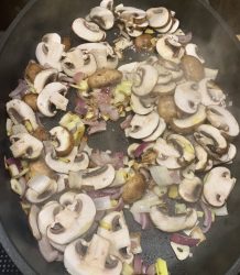 Gebratene Champignons