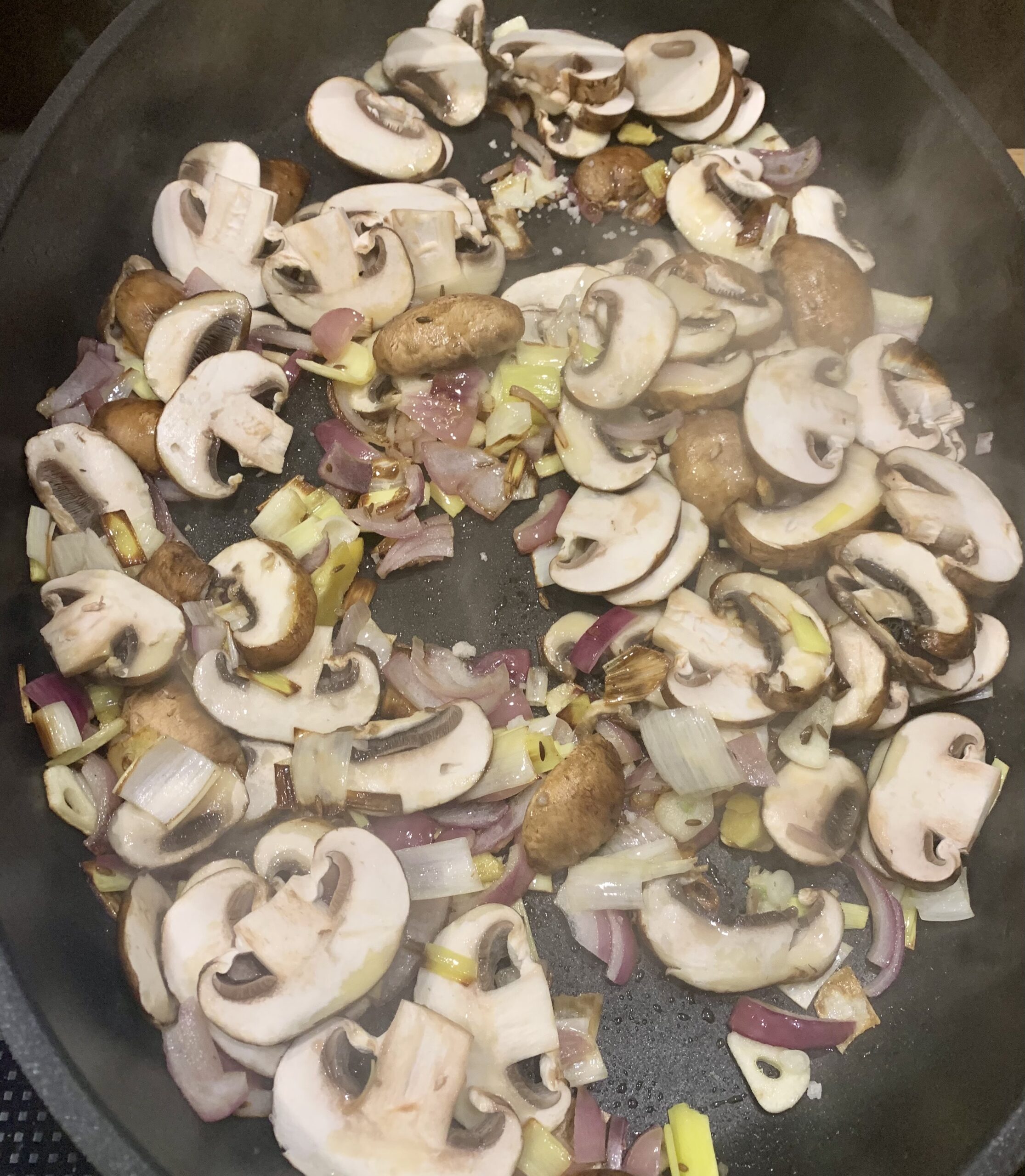 Gebratene Champignons