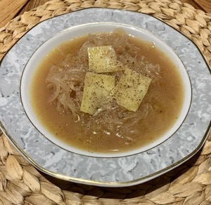 Zwiebelsuppe