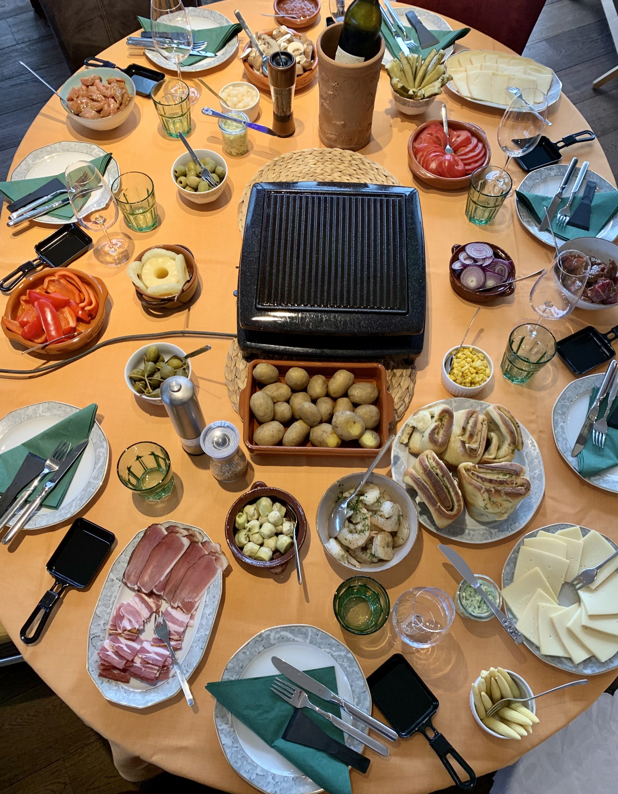 Raclette – ein Schweizer Abend